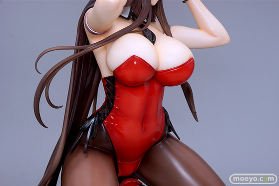 カーニバル 1/4スケールフィギュア　アマカノ2+　黒姫結灯　バニースーツver. きんぐさーもん muni エロ フィギュア キャストオフ A16