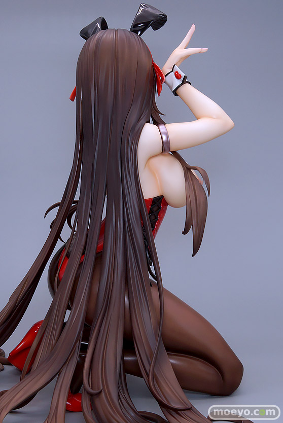 カーニバル 1/4スケールフィギュア　アマカノ2+　黒姫結灯　バニースーツver. きんぐさーもん muni エロ フィギュア キャストオフ A31