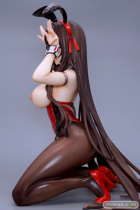 カーニバル 1/4スケールフィギュア　アマカノ2+　黒姫結灯　バニースーツver. きんぐさーもん muni エロ フィギュア キャストオフ A34