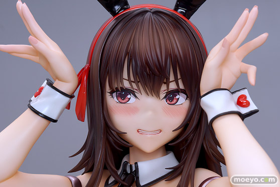 カーニバル 1/4スケールフィギュア　アマカノ2+　黒姫結灯　バニースーツver. きんぐさーもん muni エロ フィギュア キャストオフ A39