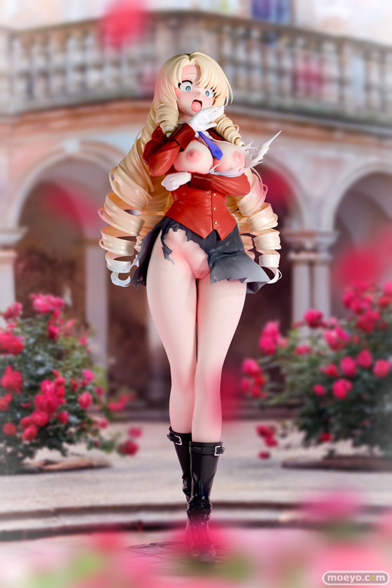 インサイト 肉感少女 異世界アカデミアのご令嬢 エリザベート・F・ローゼンブルク 制服破裂ver. mwn エロ フィギュア 20