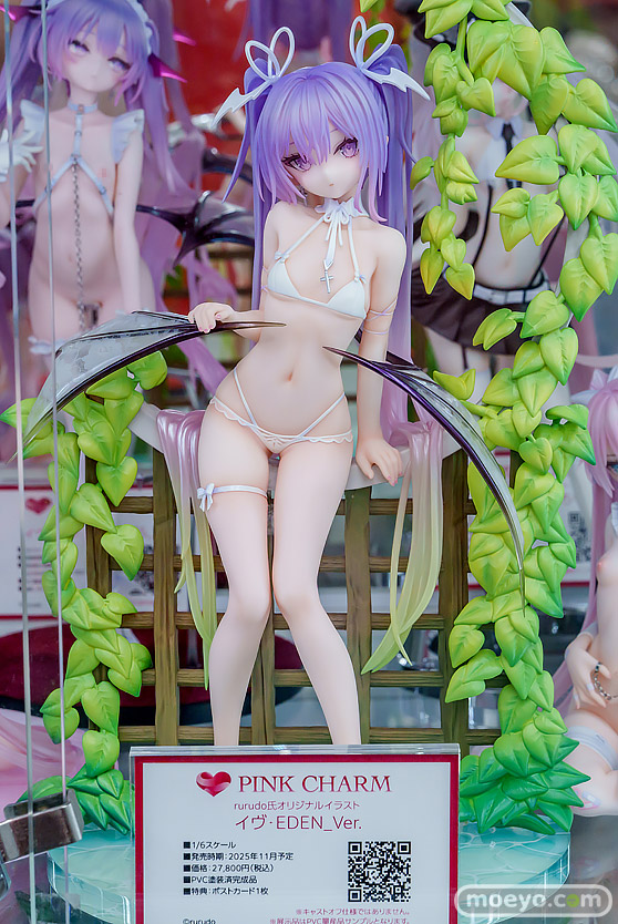 秋葉原の新作フィギュア展示の様子 2025年6月15日 イヴ・EDEN_Ver. アマカノ2+ 黒姫結灯 紫音 01