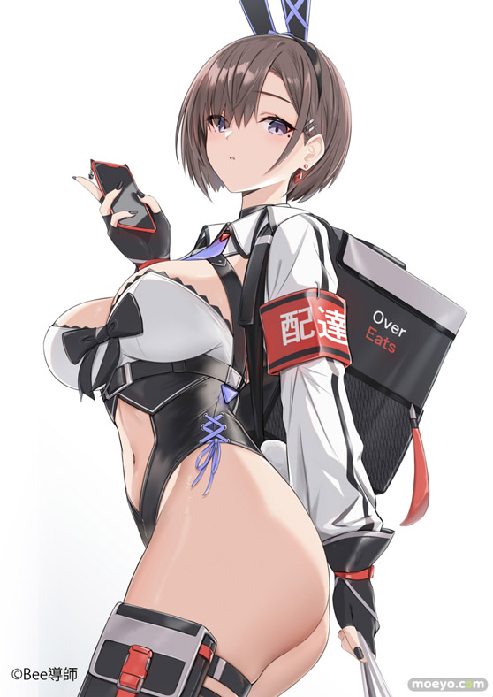 ロケットボーイ Bee導師氏オリジナルイラスト 配達バニーガール 葵 Muni お茶イヌハナ太郎 ネイティブ エロ フィギュア キャストオフ 20