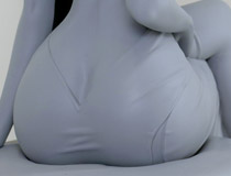 グッドスマイルアーツ上海新作美少女フィギュア「勝利の女神：NIKKE D：キラーワイフ シークレットパーティークリーナー」監修中原型が展示！