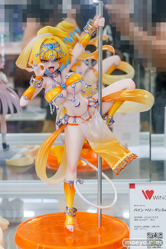 秋葉原の新作フィギュア展示の様子2025年6月28日 あみあ冥途武装：Ax パイン 黒姫結灯 01