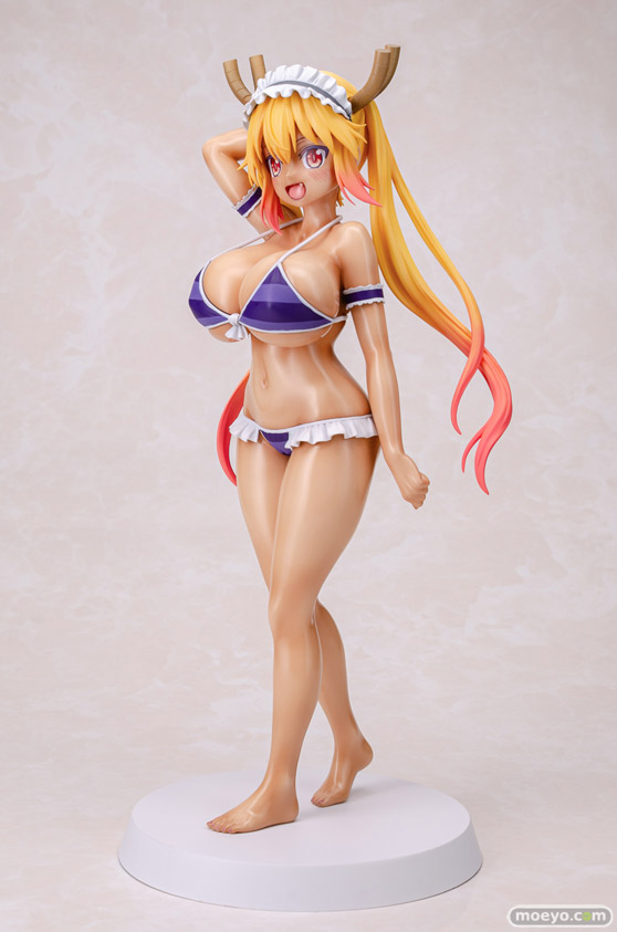 q-six 小林さんちのメイドラゴン トール ビキニスタイル 日焼けver. フィギュア 08