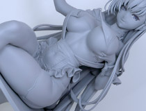 【スマイルフェス2025】グッドスマイルアーツ上海新作美少女フィギュア「アズールレーン ベルファスト 至福の奉仕Ver.」監修中原型が展示！