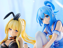 【KADOKAWA】『この素晴らしい世界に祝福を！』からアクア&ダクネスのネグリジェ姿フィギュアが登場！　７月４日（金）より予約受付開始！