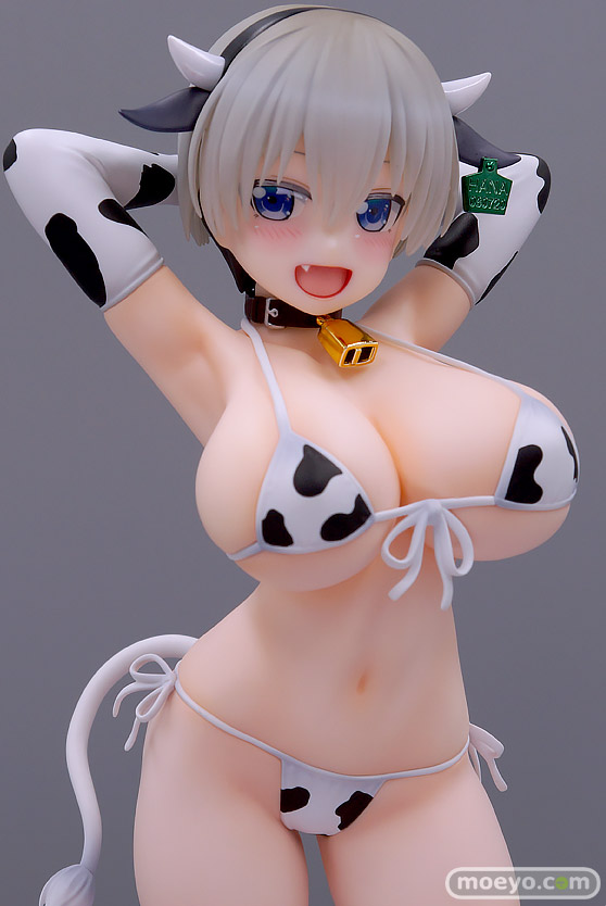 ウェーブ 宇崎ちゃんは遊びたい！ω 宇崎花[牛柄ビキニ] カーブモデルズ namoji フィギュア 製品版 09