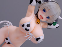 ウェーブ「宇崎ちゃんは遊びたい！ω 宇崎花[牛柄ビキニ]」新作美少女フィギュア製品版画像レビュー