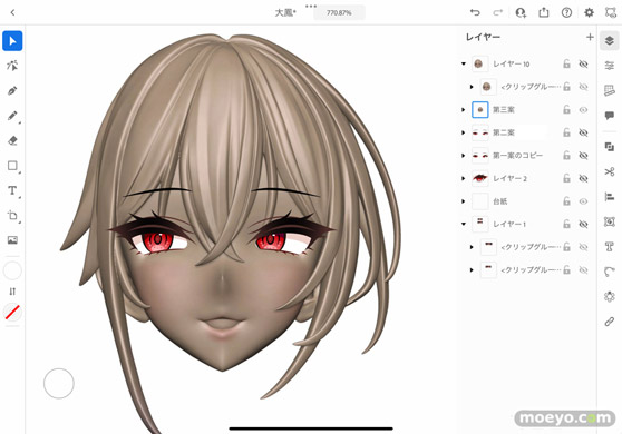 【moeyo.com 20周年記念特別企画 フィニッシャーインタビュー】もんぷち。が聞く!「お昼はうどん屋、夜はフィギュア塗り塗りおじさん。」な彩色フィニッシャー「村正」とは。 14