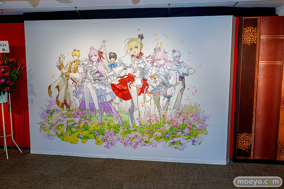 ワダアルコ展 Fate & Fate/EXTRA ART WORKS -flower parade- 会場の様子 01