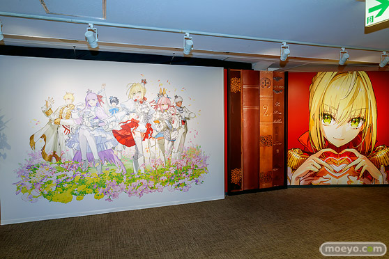 ワダアルコ展 Fate & Fate/EXTRA ART WORKS -flower parade- 会場の様子 03