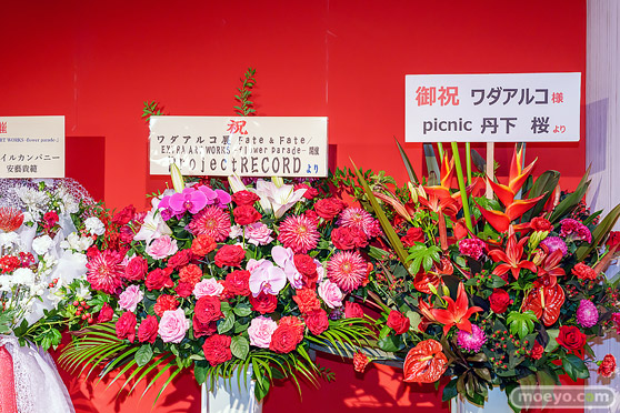 ワダアルコ展 Fate & Fate/EXTRA ART WORKS -flower parade- 会場の様子 06