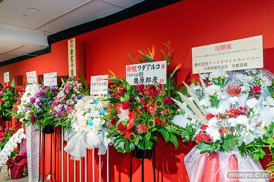 ワダアルコ展 Fate & Fate/EXTRA ART WORKS -flower parade- 会場の様子 07