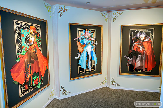 ワダアルコ展 Fate & Fate/EXTRA ART WORKS -flower parade- 会場の様子 09