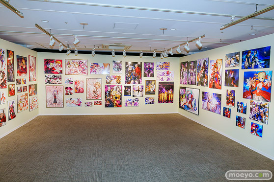 ワダアルコ展 Fate & Fate/EXTRA ART WORKS -flower parade- 会場の様子 12