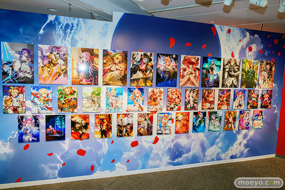 ワダアルコ展 Fate & Fate/EXTRA ART WORKS -flower parade- 会場の様子 16