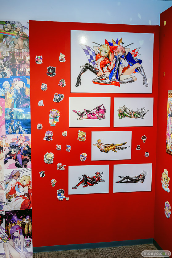 ワダアルコ展 Fate & Fate/EXTRA ART WORKS -flower parade- 会場の様子 24