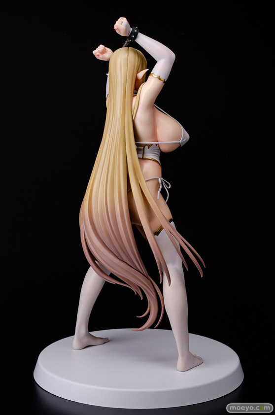 Q-six 黄昏の娼エルフ エイレーネ White ver. ノルグレコ K2 うさぎなごむ エロ キャストオフ フィギュア 05