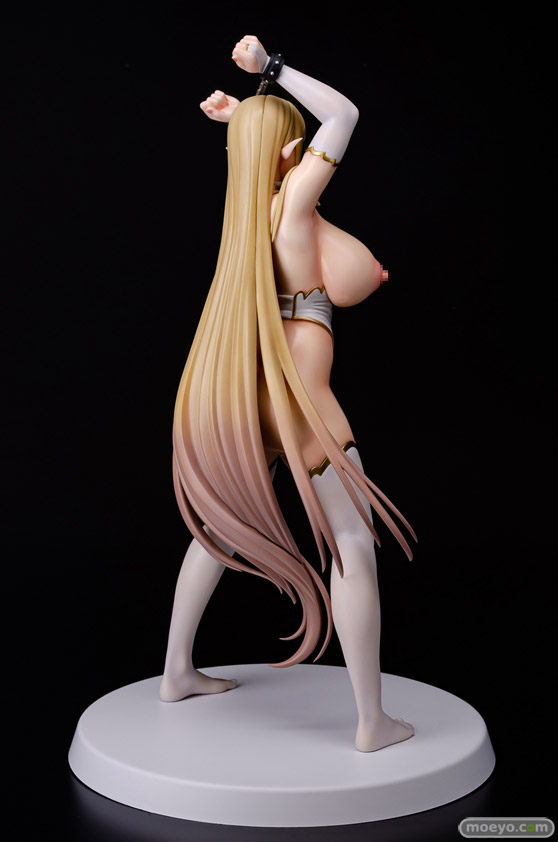 Q-six 黄昏の娼エルフ エイレーネ White ver. ノルグレコ K2 うさぎなごむ エロ キャストオフ フィギュア 18