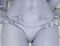 【アダルトフィギュア】【東京フィギュア夏祭り2025】LimLand新作エロフィギュア「SG 氏オリジナルイラスト シオン・アルフィーネ（サキュバス Ver.）」監修中原型が展示！