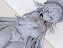 【アダルトフィギュア】【東京フィギュア夏祭り2025】LimLand新作エロフィギュア「chrysa 氏オリジナルイラスト Chiffon」監修中原型が展示！