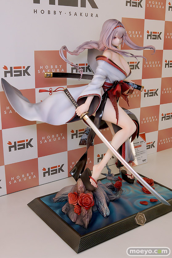 ワンダーフェスティバル2025 [夏]  フィギュア あみあみホビーキャンプ Hobby sakura 勝利の女神：NIKKE 紅蓮：ブラックシャドウ ロンギングフラワー 02