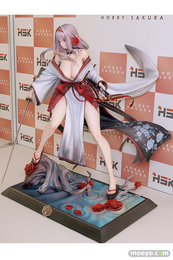 ワンダーフェスティバル2025 [夏]  フィギュア あみあみホビーキャンプ Hobby sakura 勝利の女神：NIKKE 紅蓮：ブラックシャドウ ロンギングフラワー 03