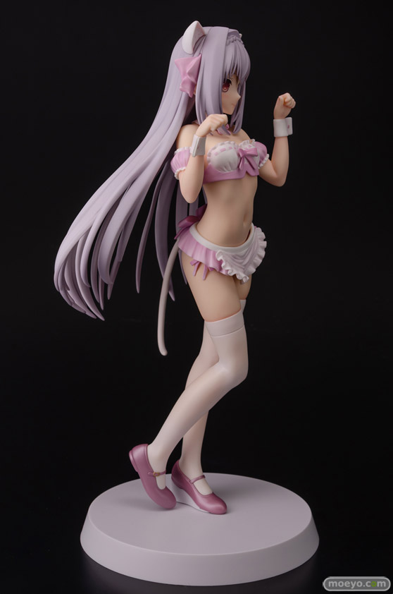 Q-six 月に寄りそう乙女の作法 桜小路ルナ 猫耳メイド 桜カラーver. うるしふぃーるど ノルグレコ K2 エロ フィギュア キャストオフ 製品版 03
