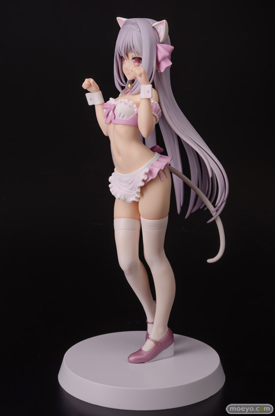 Q-six 月に寄りそう乙女の作法 桜小路ルナ 猫耳メイド 桜カラーver. うるしふぃーるど ノルグレコ K2 エロ フィギュア キャストオフ 製品版 05