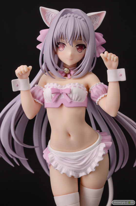 Q-six 月に寄りそう乙女の作法 桜小路ルナ 猫耳メイド 桜カラーver. うるしふぃーるど ノルグレコ K2 エロ フィギュア キャストオフ 製品版 06