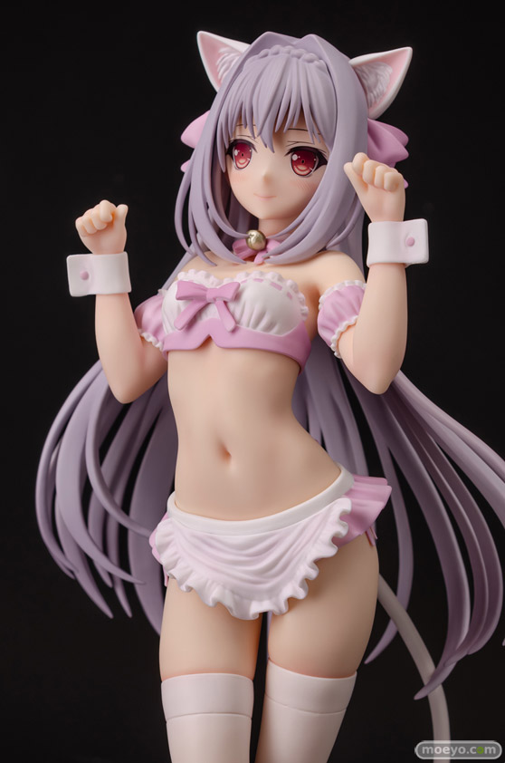 Q-six 月に寄りそう乙女の作法 桜小路ルナ 猫耳メイド 桜カラーver. うるしふぃーるど ノルグレコ K2 エロ フィギュア キャストオフ 製品版 07