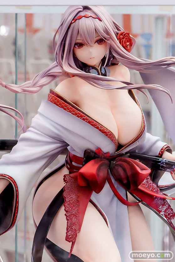 Hobby sakura 勝利の女神：NIKKE 紅蓮：ブラックシャドウ ロンギングフラワー フィギュア あみあみ 05