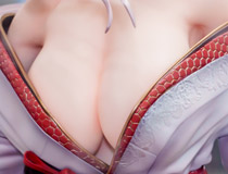 Hobby sakura新作美少女フィギュア「勝利の女神：NIKKE 紅蓮：ブラックシャドウ ロンギングフラワー」彩色サンプルがアキバで展示！