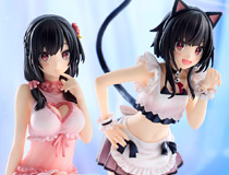 【KADOKAWA】『この素晴らしい世界に祝福を！』からめぐみん猫耳メイドver.&ゆんゆんネグリジェver.のフィギュアが登場！ 8月8日（金）より予約受付開始！