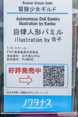 秋葉原の新作フィギュア展示の様子黒鳥の女の子   17