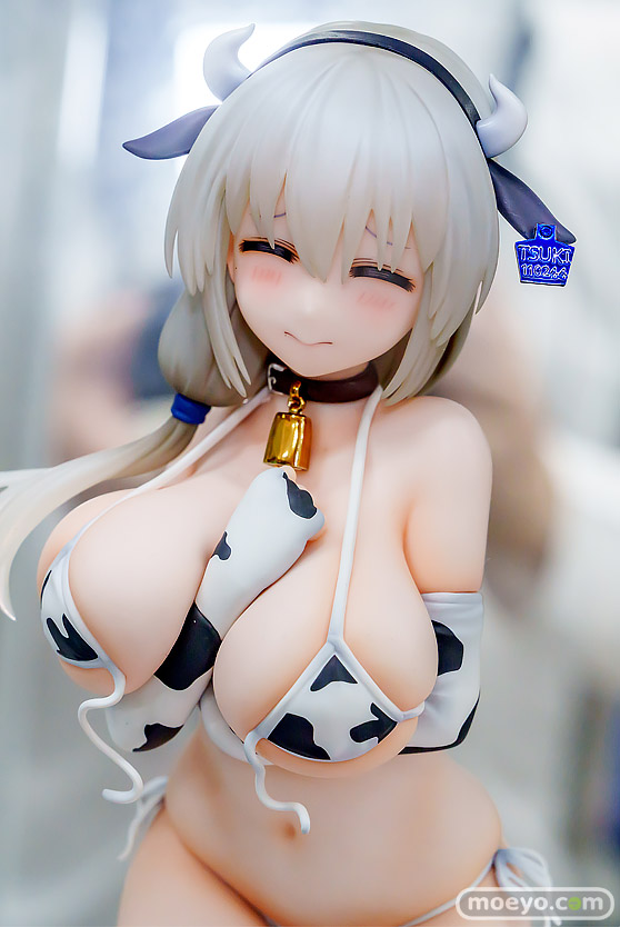 秋葉原の新作フィギュア展示の様子黒鳥の女の子   19