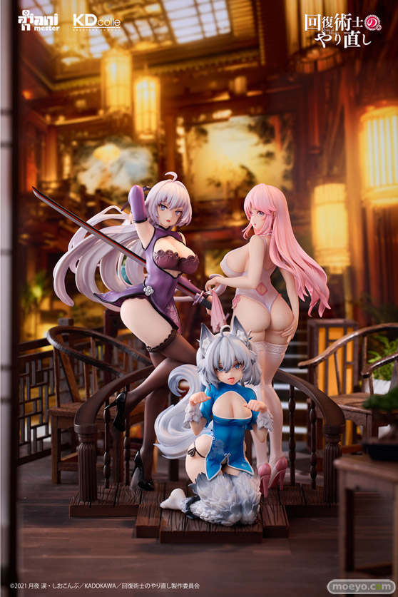 『回復術士のやり直し』より、フレイア&セツナ&クレハがチャイナドレスでフィギュア化! 8月18日(月)より予約受付開始! 01