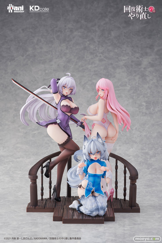『回復術士のやり直し』より、フレイア&セツナ&クレハがチャイナドレスでフィギュア化! 8月18日(月)より予約受付開始! 02
