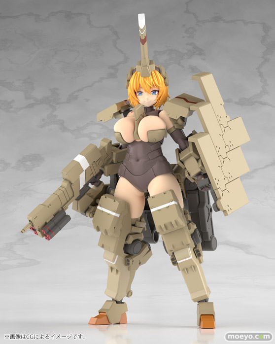 コトブキヤ フレームアームズ･ガール 輝鎚・甲 白髭 創 プラモデル 01