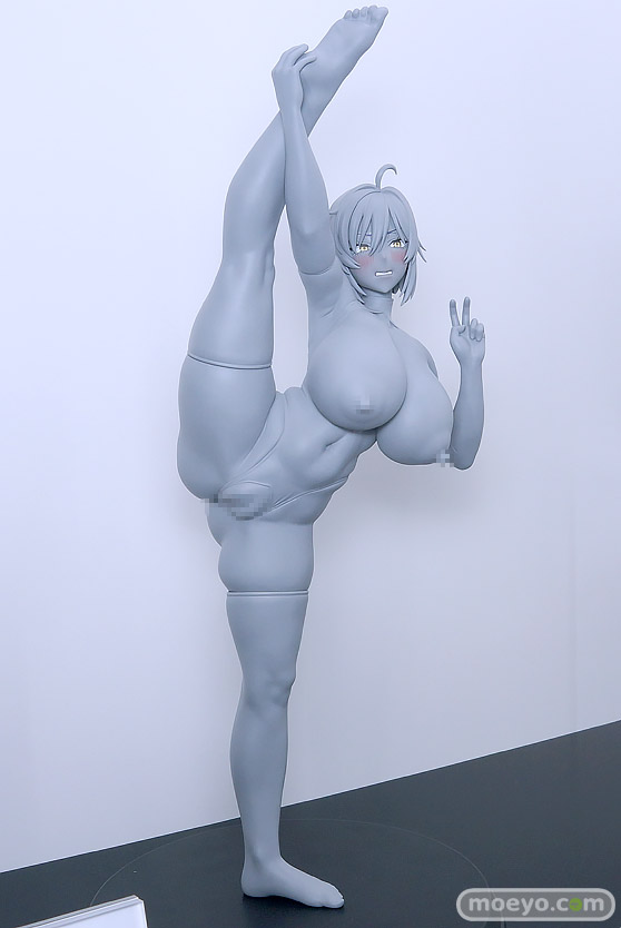 ワンダーフェスティバル2025 [夏]  フィギュア Q-six 競泳女子と肉食男子の淫猥な密約 菱森麻里奈 ノルグレコ chin 02