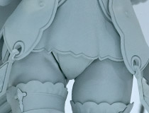 【WF2025夏】ヴェルテクス新作美少女フィギュア「村の先生 モニカ」監修中原型が展示！