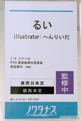 ワンダーフェスティバル2025 [夏]  フィギュア キャストオフ エロ ノクタナス るい illustrator：へんりいだ mwn 13
