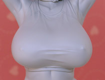 【WF2025夏】【アダルトフィギュア】うるりひさんイラストを立体化！PINKMANGO新作エロフィギュア「早乙女たつき ボーイッシュ陸上部ちゃん」監修中原型が展示！