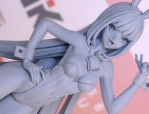 【WF2025夏】Hobby sakura新作美少女フィギュア「勝利の女神：NIKKE ブラン」監修中原型が展示！