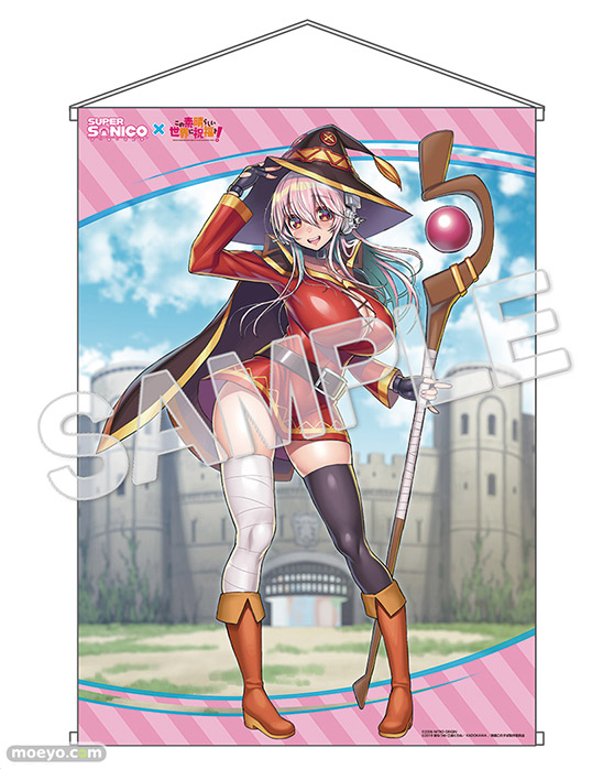 ニトロプラスのライブマスコットガール「すーぱーそに子」が『この素晴らしい世界に祝福を!』コラボでフィギュア化! 9月4日(木)より予約受付開始!19