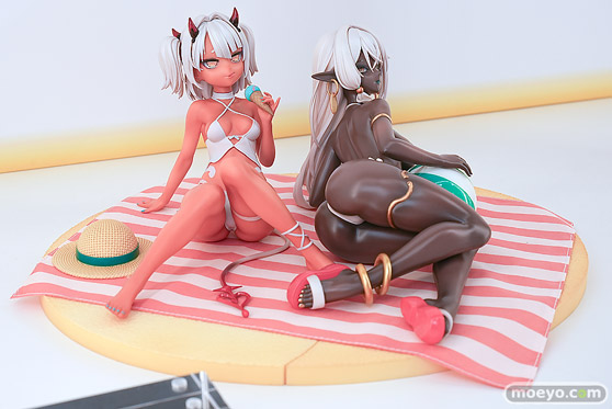 ワンダーフェスティバル2025 [夏]  フィギュア SSR FIGURE ダークエルフの踊り子さん 夏Ver.　カフェインちゃん lack 02