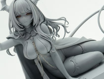 【WF2025夏】APEX TOYS新作美少女フィギュア「アズールレーン デヴォンシャー デーモン・サディスティックVer.」監修中原型が展示！