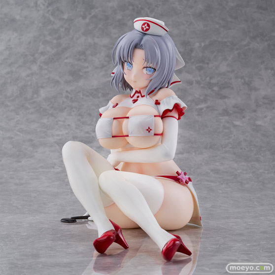 ホビーストック シノビマスター 閃乱カグラ NEW LINK 雪泉 セクシーナース ver. じょんじ もぐらぼ ウイング フィギュア キャストオフ エロ 01